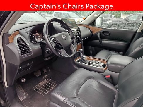 Used 2021 Nissan Armada SL w/ Captain's Chairs Package AWD/4WD image 9