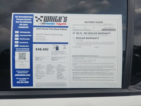 Used 2025 Honda Pilot Black Edition image 12