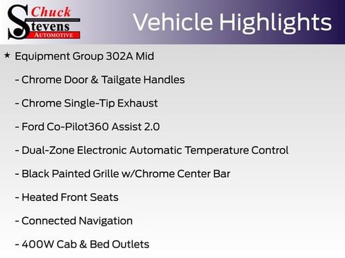 New 2025 Ford F150 XLT w/ Equipment Group 302A MID image 13