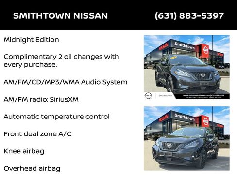 Certified 2024 Nissan Murano SV w/ SV Midnight Edition Package image 3