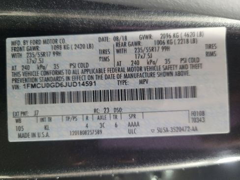 Used 2018 Ford Escape SE image 33