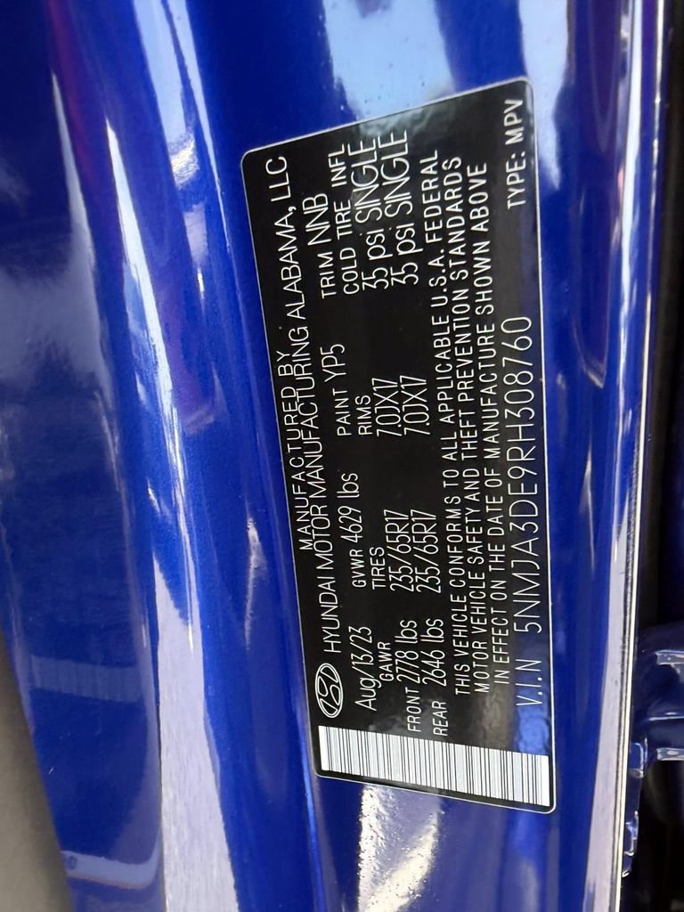 Certified 2024 Hyundai Tucson SE FWD image 17
