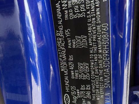 Certified 2024 Hyundai Tucson SE FWD image 17