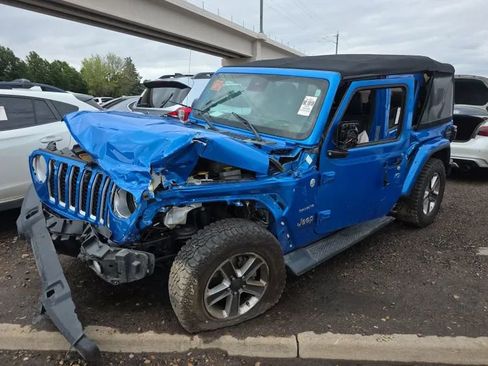 Used 2021 Jeep Wrangler Unlimited Sahara AWD/4WD image 4