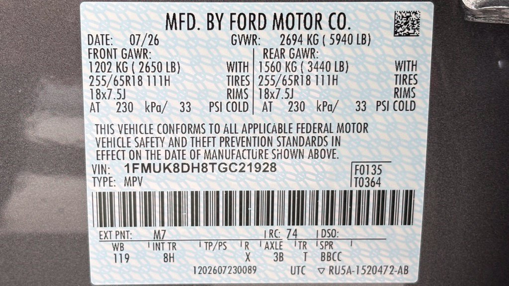 New 2026 Ford Explorer Active AWD/4WD image 51