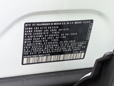 New 2026 Volkswagen Tiguan SE image 33