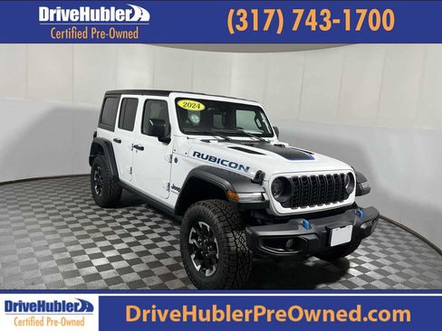 Used 2024 Jeep Wrangler Unlimited Rubicon 4xe AWD/4WD image 1