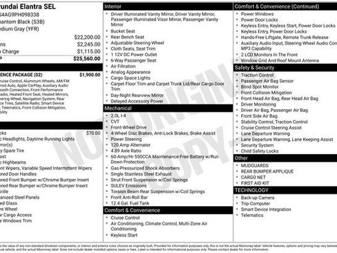 Used 2023 Hyundai Elantra SEL w/ Convenience Package image 42