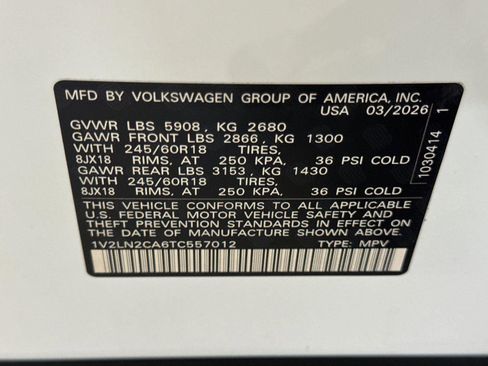 New 2026 Volkswagen Atlas SE AWD/4WD image 28