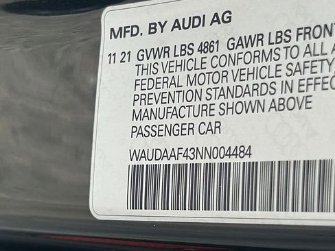 Used 2022 Audi A4 2.0T Premium w/ Convenience Package image 55