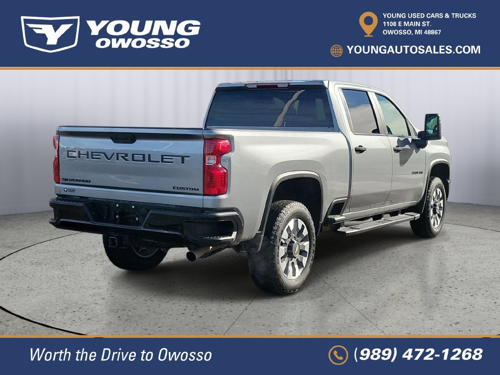 Certified 2024 Chevrolet Silverado 2500 Custom w/ Custom Value Package AWD/4WD image 3