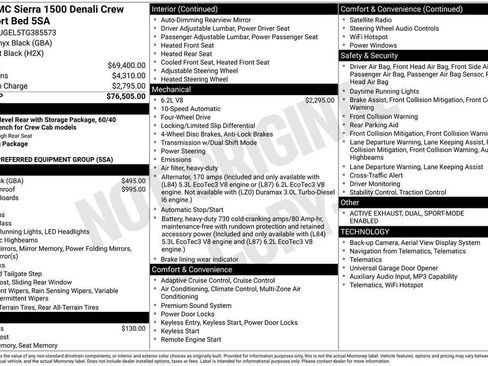 New 2026 GMC Sierra 1500 Denali AWD/4WD image 5