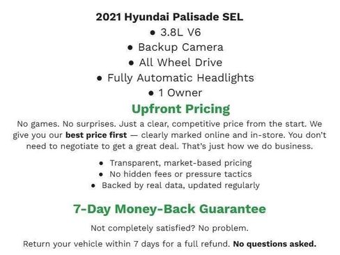 Used 2021 Hyundai Palisade SEL w/ Convenience Package AWD/4WD image 22