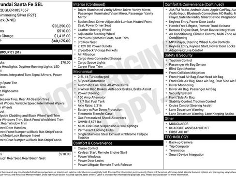 Used 2024 Hyundai Santa Fe SEL image 3