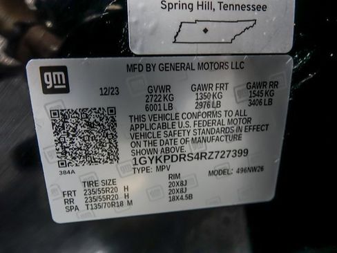 Certified 2024 Cadillac XT6 Premium Luxury w/ LPO, Floor Liner Package image 38