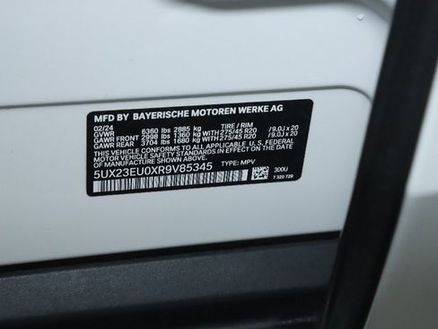 Certified 2024 BMW X5 xDrive40i w/ Parking Assistance Package image 22