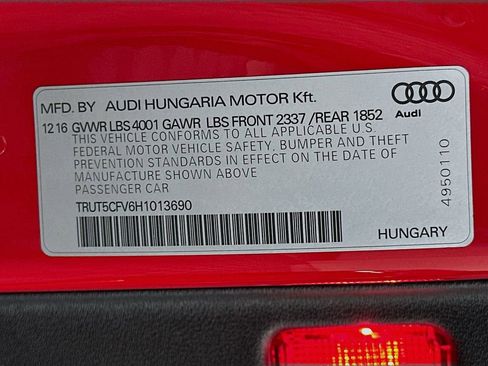 Used 2017 Audi TT 2.0T image 29