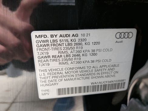 Certified 2022 Audi Q3 2.0T Premium w/ Convenience Package image 36