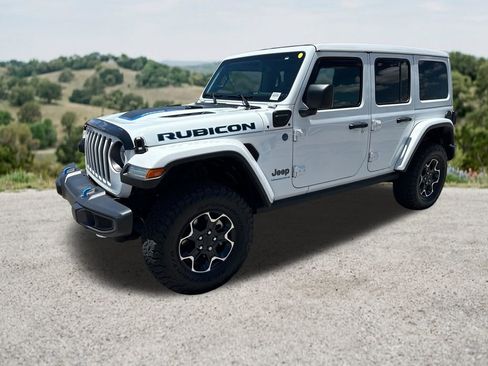Used 2023 Jeep Wrangler Unlimited Rubicon 4xe w/ Cold Weather Group AWD/4WD image 3