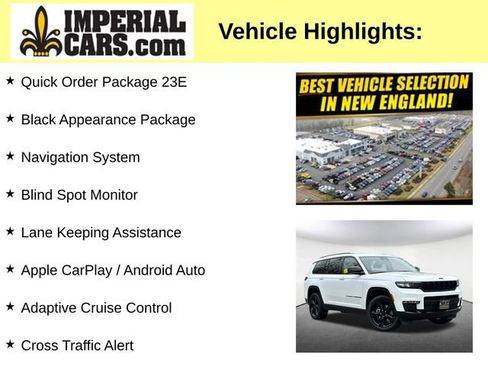 Used 2023 Jeep Grand Cherokee L Limited w/ Black Appearance Package AWD/4WD image 7