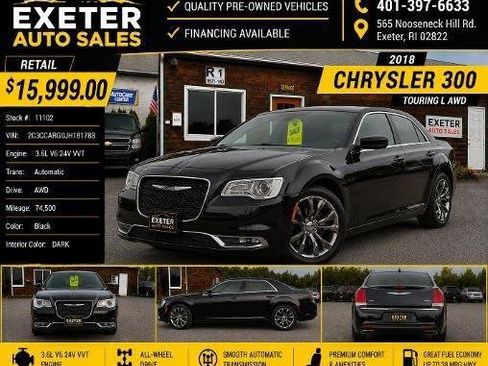 Used 2018 Chrysler 300 Touring L AWD/4WD image 1