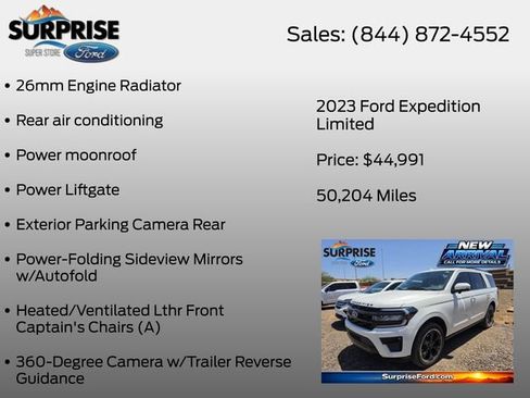 Used 2023 Ford Expedition Limited RWD image 18