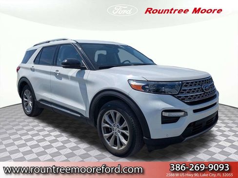 Used 2021 Ford Explorer Limited w/ Equipment Group 301A AWD/4WD image 1