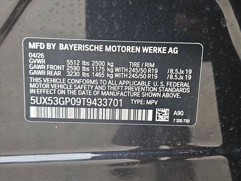 Used 2026 BMW X3 xDrive30i w/ M Sport Package AWD/4WD image 14