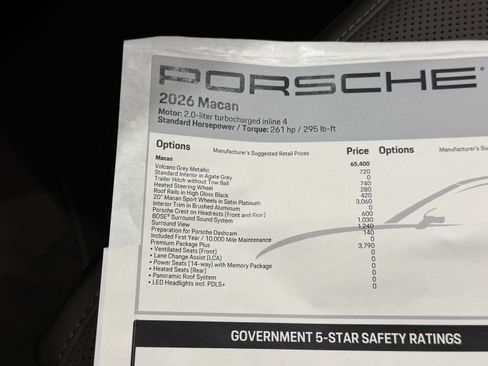 New 2026 Porsche Macan image 59