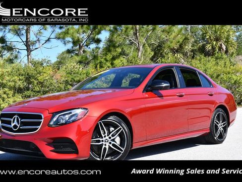 Used 2020 Mercedes-Benz E 450 4MATIC Sedan image 1