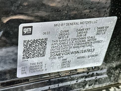 Used 2022 Chevrolet Traverse LT image 21