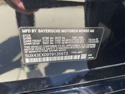 Used 2026 BMW X6 M60i AWD/4WD image 37