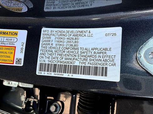 New 2025 Honda Accord Touring image 27