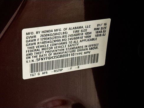 Used 2016 Honda Pilot EX image 38