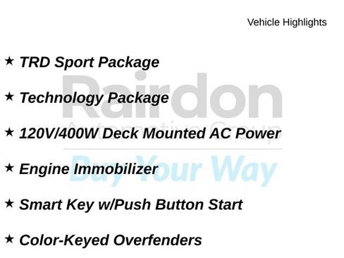 Used 2020 Toyota Tacoma TRD Sport w/ Technology Package AWD/4WD image 29