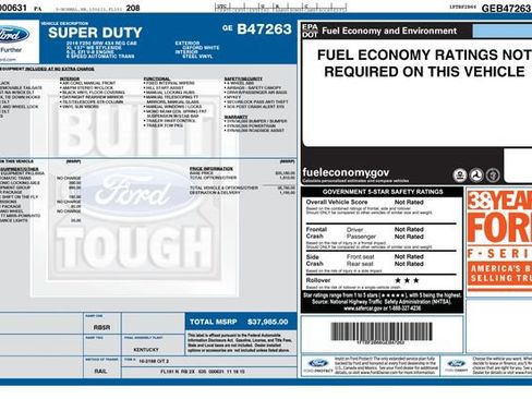 Used 2016 Ford F250 XL w/ Power Equipment Group AWD/4WD image 3