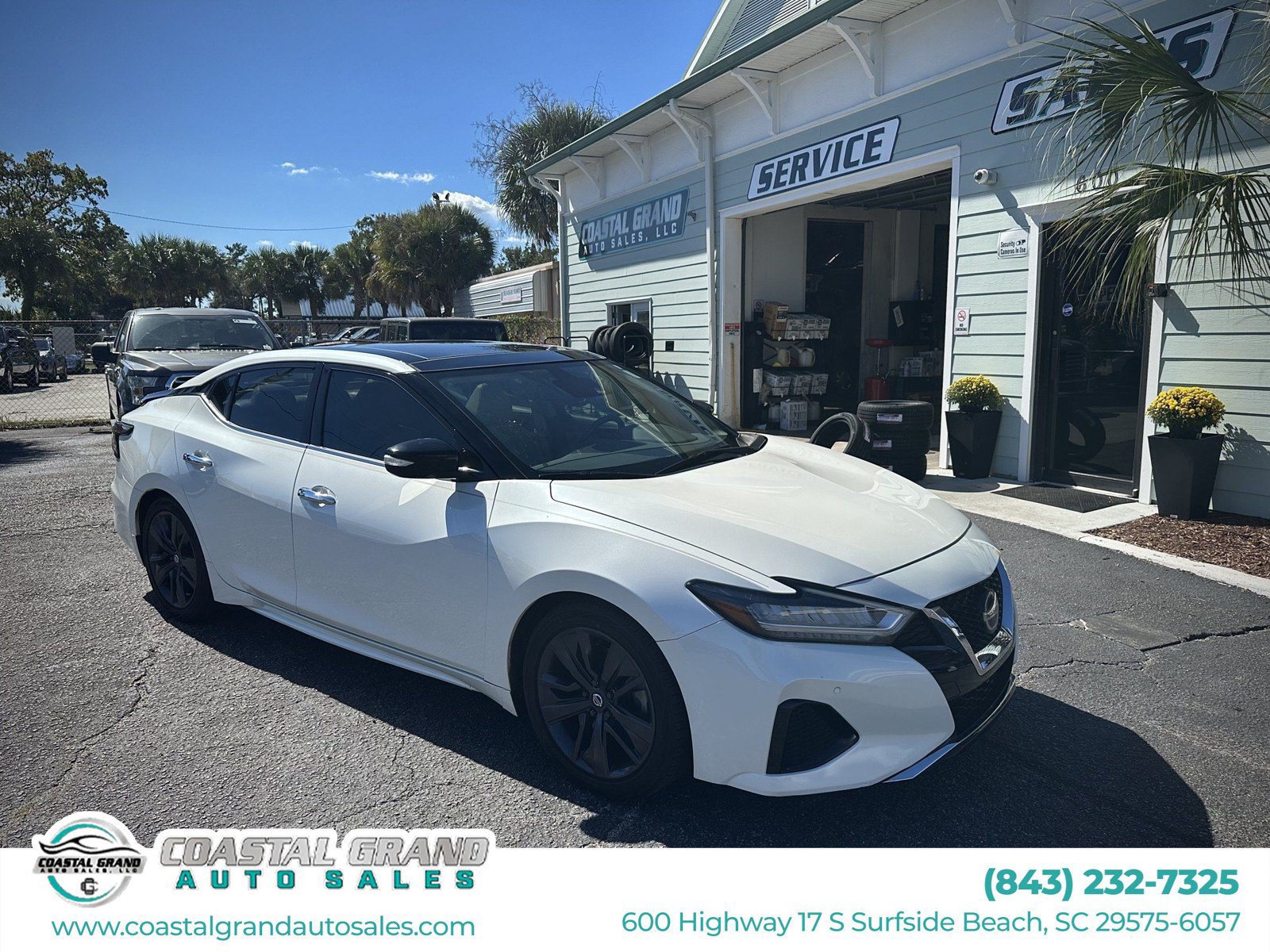 Used 2020 Nissan Maxima 3.5 SL w/ Floor Mat Group FWD image 1