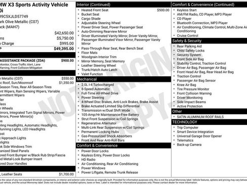 Used 2018 BMW X3 xDrive30i image 5