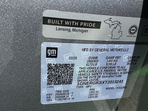 New 2026 Chevrolet Traverse LT w/ Driver Confidence Package FWD image 26