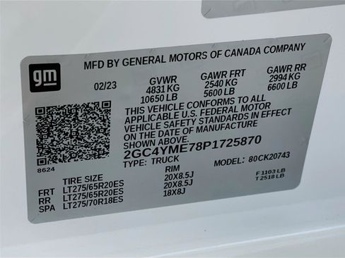 Certified 2023 Chevrolet Silverado 2500 Custom w/ Gooseneck/5TH Wheel Package image 33