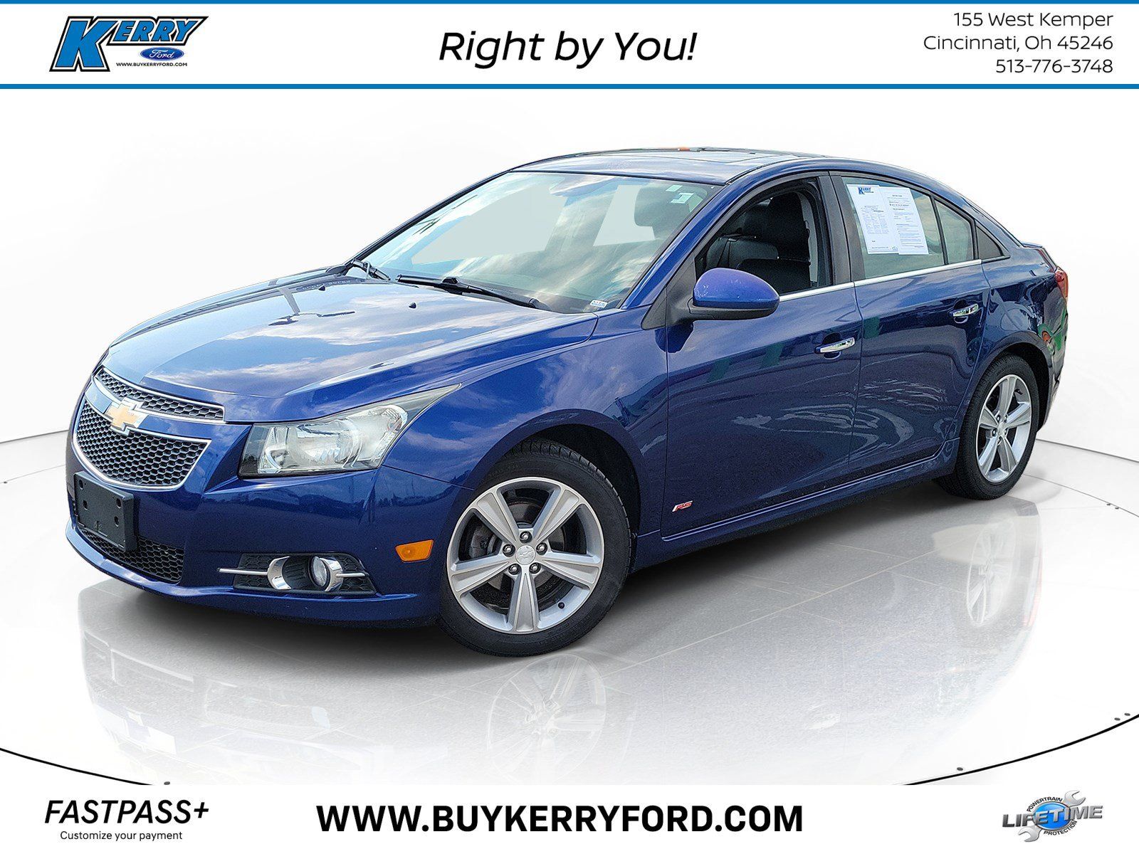 Used 2013 Chevrolet Cruze LT w/ RS Package FWD 360° Tour
