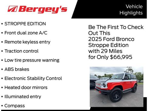 New 2025 Ford Bronco Stroppe Edition image 5