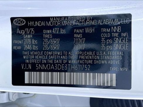Certified 2026 Hyundai Tucson SE FWD image 34