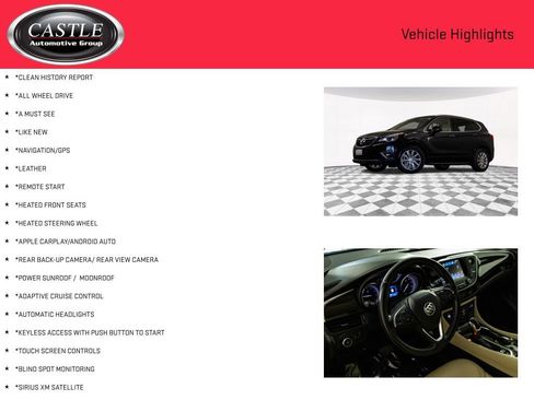 Used 2020 Buick Envision Essence AWD/4WD image 3