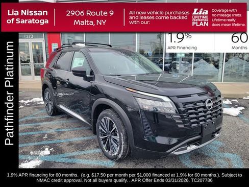 New 2026 Nissan Pathfinder Platinum image 1