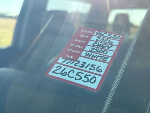 New 2026 Chevrolet Silverado 2500 W/T image 25