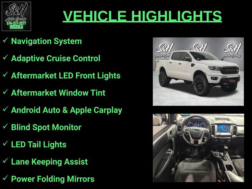 Used 2019 Ford Ranger XLT w/ Black Appearance Package AWD/4WD image 3