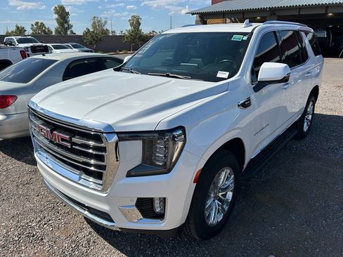 Used 2022 GMC Yukon SLT w/ SLT Luxury Package RWD image 1