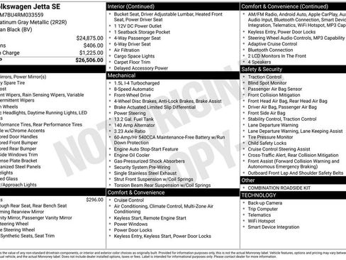 Used 2024 Volkswagen Jetta SE FWD image 33