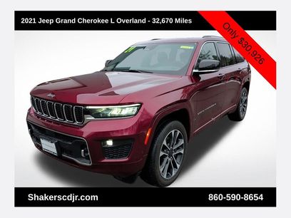 Used 2021 Jeep Grand Cherokee L Overland w/ Luxury Tech Group IV